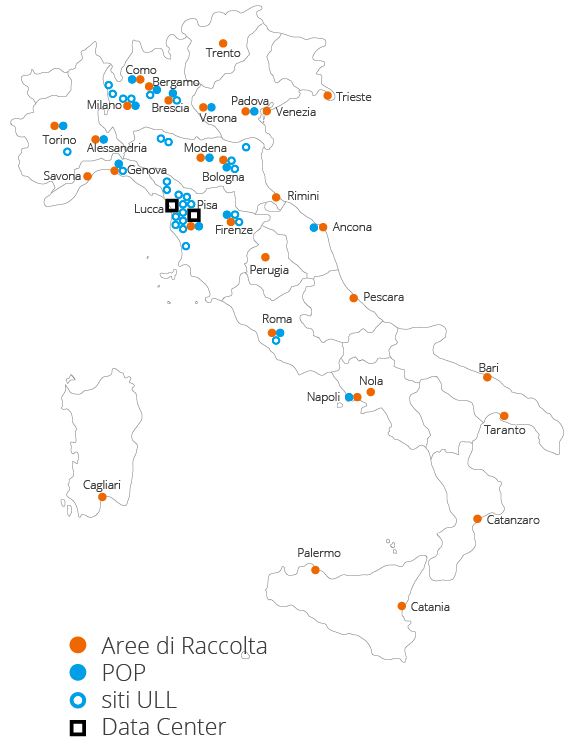 mappa rete welcome italia mappa rete welcome italia