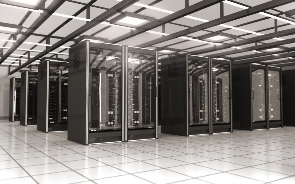 Interno di un data center